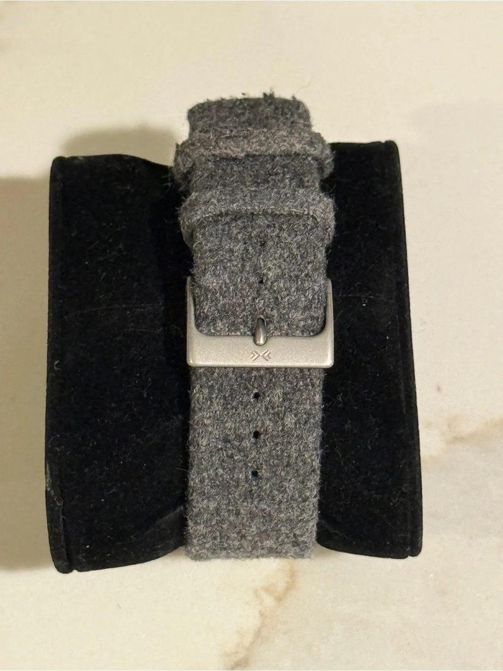 Men's Grey Skagen Ancher Felt Band Watch
